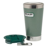 Copo Térmico De Cerveja Com Tampa Stanley Hammertone Green 4