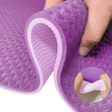 Mat Tpe 6 Mm Colchoneta Yoga Importado Doble 1.83 X 60cm