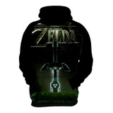 Blusa De Frio Moletom The Legend Of Zelda Jogos Game Hd 02