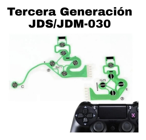 Membrana Flex Para Control De Ps4 3.0 Tercera 3ra Generacion