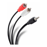 Cable Plug 3.5 A A 2 Plug Rca De 1.8m Steren 25 Piezas