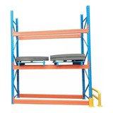 Rack Metalico Para Pallets. 3 Niveles. 4.5 Toneladas