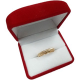 Anillo Facetado Oro 18k Modelo 2130 3 Gramos Joyeria Esponda