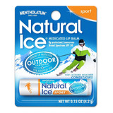 Mentholatum (r) Natural Ice (r) Sport De Amplio Espectro Spf