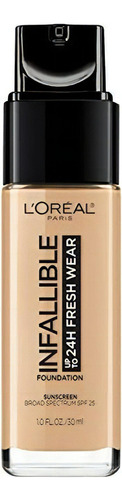 Base De Maquillaje L'oréal Paris Infallible Fresh Liquid Foundation Tone 445, 30 Ml