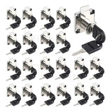 24pcs Cerradura Chapa Para Muebles Cajones Closet Con Llaves