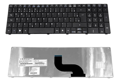 Teclado Para Notebook Acer Aspire E1 571 6824 Pk130pi2b27