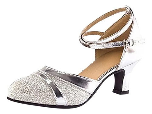 Zapatos De Tacón For Mujer Fiesta Bailarina Tango Latin D