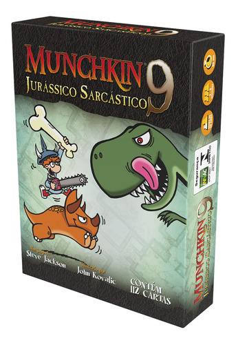 Munchkin 9: Jurássico Sarcástico - Expansão - Galápagos