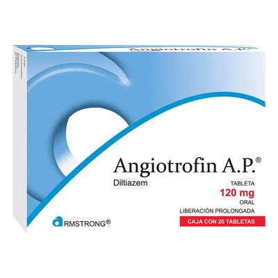 Angiotrofin Ap Tableta 120 Mg, 20 Tabletas | Envío gratis