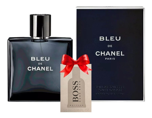 Perfume Bleu Chanel 100ml Original Caballero + Regalo