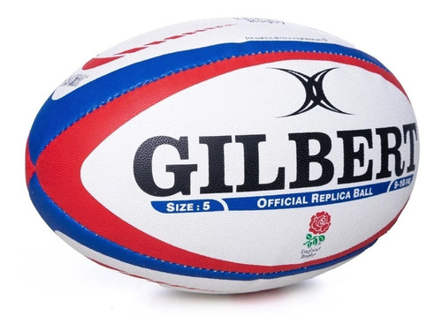 Pelota De Rugby Gilbert Número 5 Tamaño Oficial Inglaterra