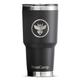 Vaso Termico Tapa Magnetic Slider 900 Ml Termo Mug Bosscamp Color Negro Vaso Térmico Bosscamp