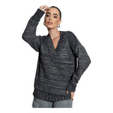 Blusa De Lã Feminina Grossa Tricot Atacado Brás Monte Sião