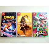 Juegos Para Nintendo Switch 100% Originales.