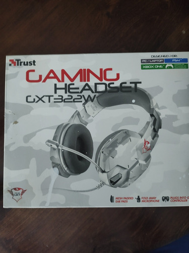 Auriculares Gaming Headset Gxt 322w