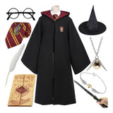 9pcs Harry Potter Anime Kit Ropa Capa Accesorios