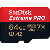 Sandisk Tarjeta Extreme Pro® Microsd Uhs-i De 64 Gb Con.