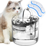 Bebedouro Água Gato Cães Sensor Presença Automático 2 Filtro