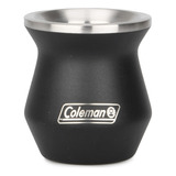 Mate Térmico 200ml Acero Inoxidable Negro Coleman