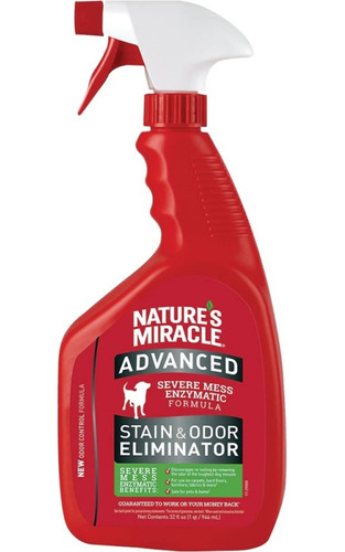 Natures Miracle Stain Odor Advanced Perro 946 Ml