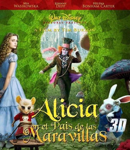 Alicia En El Pais De Las Maravillas 3d (bluray 3d)