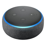 Amazon Echo Dot 3rd Gen Con Asistente Virtual Alexa Color Carbón 110v/240v