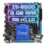Kit Gamer Intel I5 6500 + Placa Mãe H110 + Ddr4 16gb 2666mhz