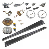 Kit Chapas Manijas Estribos Faros Vw Sedan 1.5l 67-73 Vocho