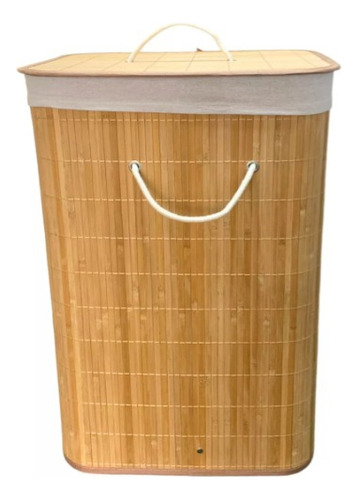 Cestos Organizador Armário N/gaveta Lavanderia (60x30) Cor Bambu
