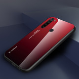 Capa Capinha Vidro Color Glass Vermelho Xiaomi Redmi Note 8t