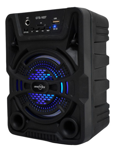 Potente Caja De Altavoz Bluetooth Led Rgb Portátil