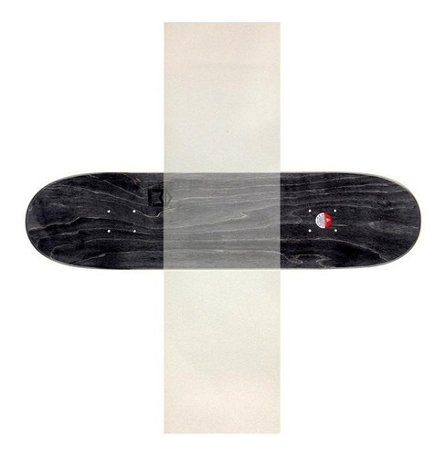 Lixa Longboard Transparente Emborrachada 1,09m X 26cm 