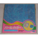 Papel Origami Japonês Pearlcolor Cor Pérola Shinestar 10x10