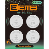 4 Baterias Lir2025 3.7v 40mah Recargables 