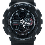 Relógio G Shock Ga140 Preto Lançamento Ga 140 Original Garan