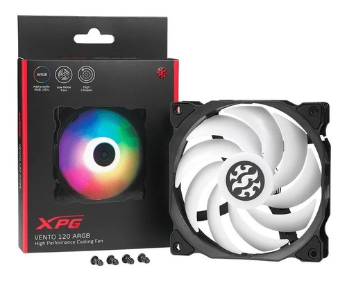 Cooler Fan Adata Xpg Vento 120 Argb Gamer P/ Gabinete 120m