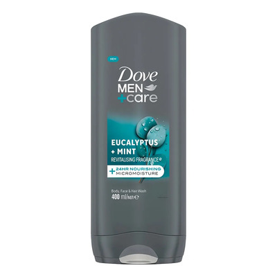 Gel De Gucha Dove Men Care Eucalipto Y Menta 400ml | MercadoLibre