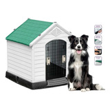 Casa Para Perro Mediano Térmica De Plástico Con Puerta- 87cm