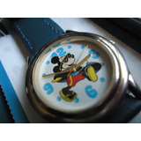 Fossil Disney Mickey Mouse Reloj Retro Vintage Para Dama