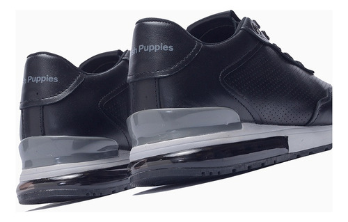 Zapatillas Slim Hush Puppies De Mujer Negras