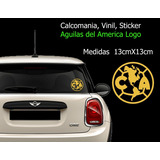 Vinil Sticker Calcomanía Auto Aguilas Del America Logo