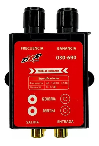 Control Remoto Bajos Amplificador Subwofer Universal 030-690