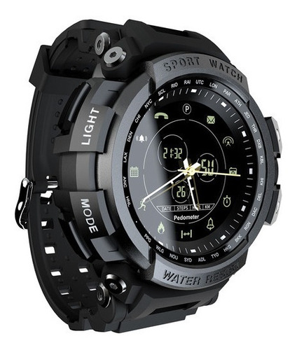 Reloj Inteligente Lokmat Mk28 Impermeable Bt4.0 Negro