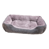 Cama Para Perros Y Gatos, Manta De Felpa, Nido Cálido, L