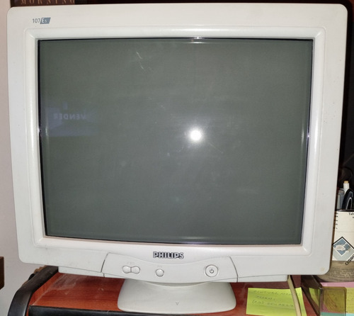 Monitor Antiguo Philips 107es Vintage Vga (no Amarillo)