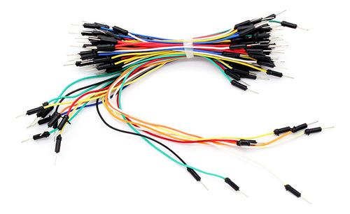60 Cables Conectores Para Protoboard Machomacho