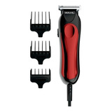 Cortadora De Cabello Wahl Home T-pro Roja Y Negra 100v/240v