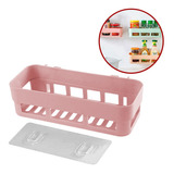 Organizador Canasto Estante De Cocina Adhesivo Colgante 25cm