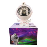 Lampara Proyector Nebula Diseño Astronauta Color Blanco